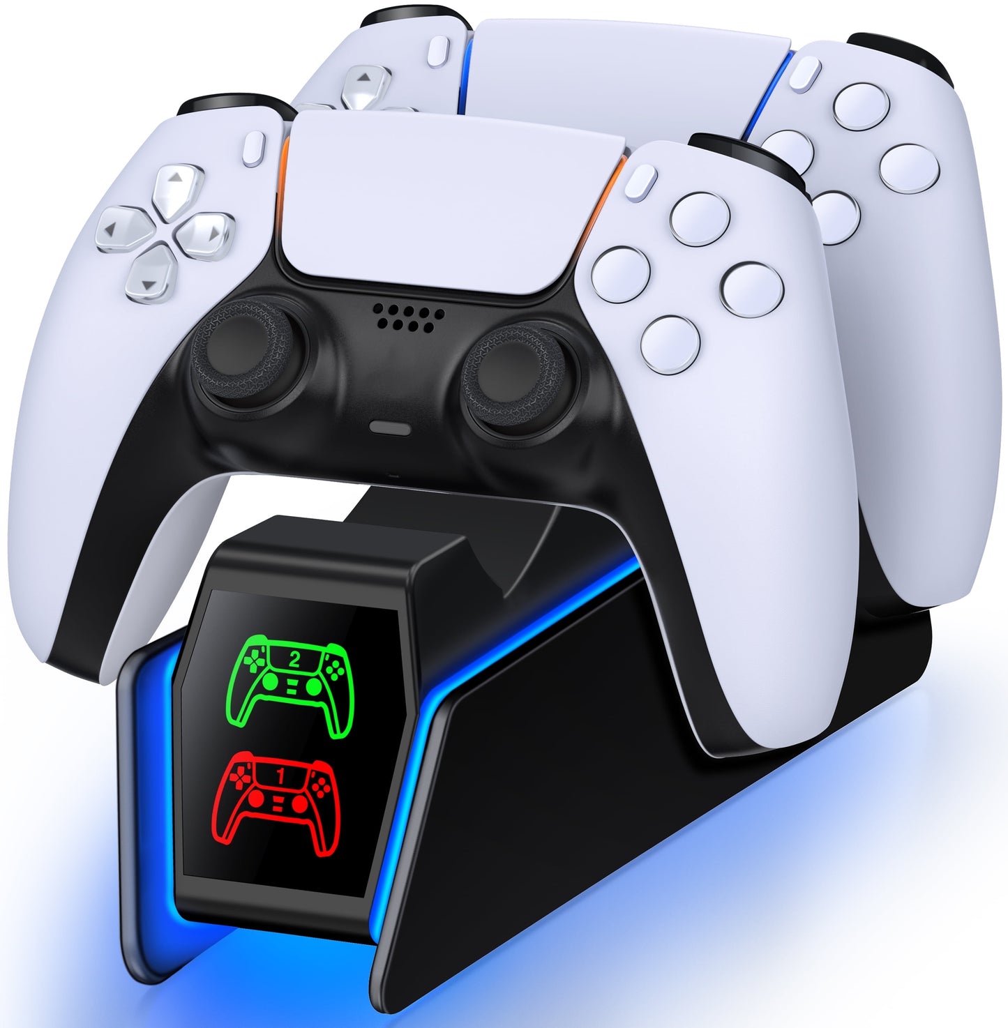 PS5 Controller Charger, ESYWEN Charging Station for PlayStation 5 Cont