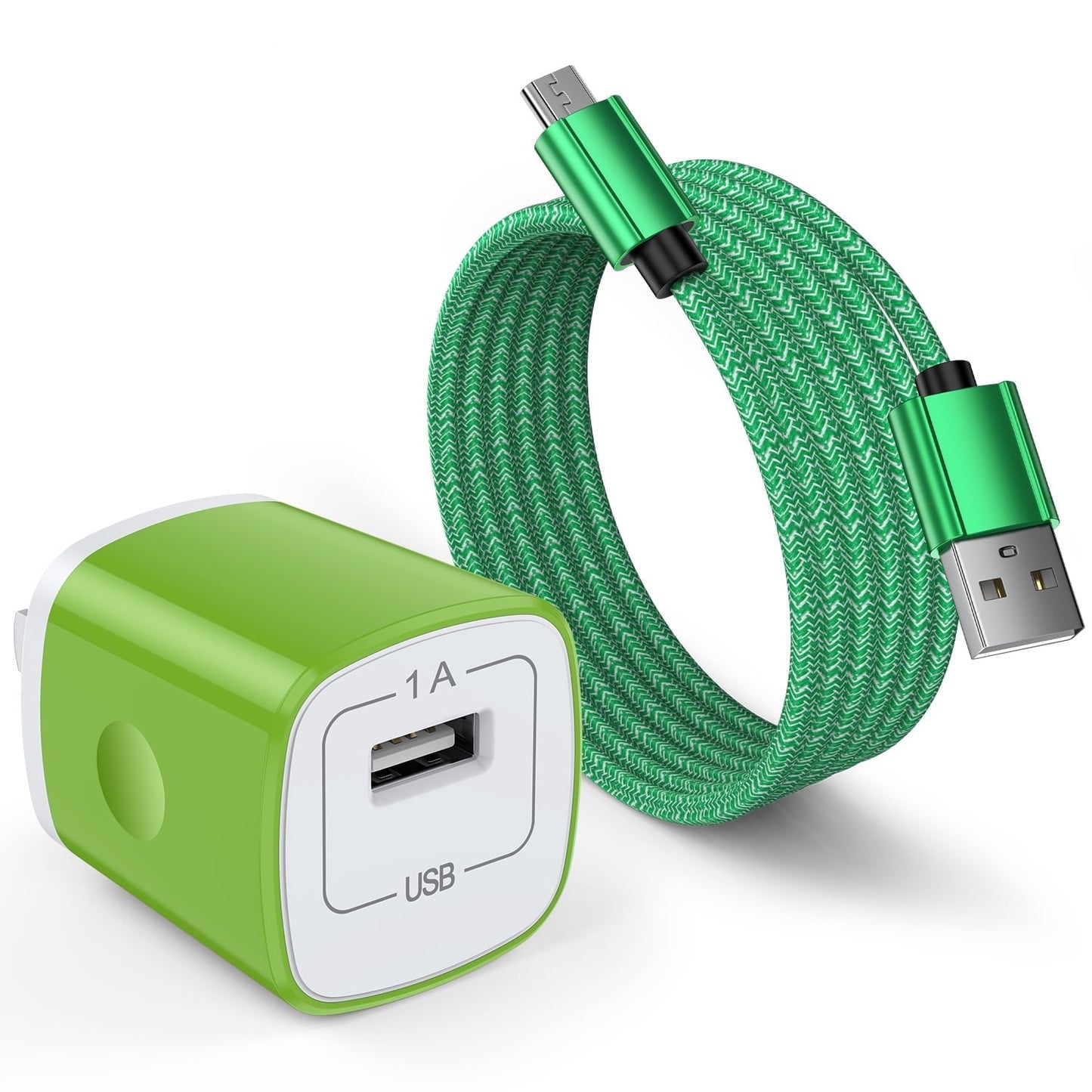 Fast Charger USB Wall Charger with USB-A to Micro Cable 6FT Fast Charg