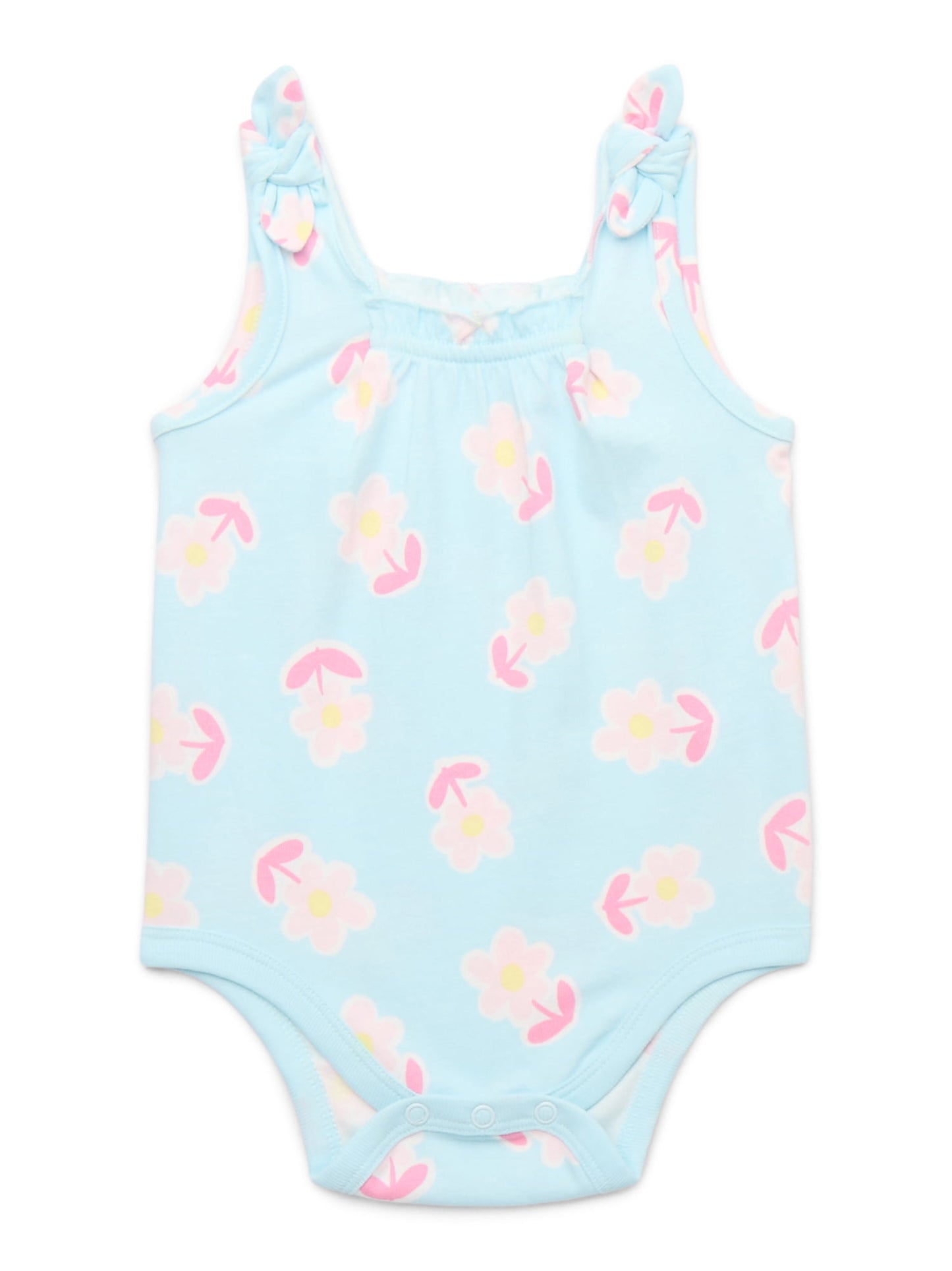 Garanimals Newborn & Baby Boy Cotton Lap-Shoulder Short-Sleeve Bodysui