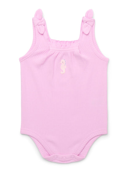 Garanimals Newborn & Baby Boy Cotton Lap-Shoulder Short-Sleeve Bodysui