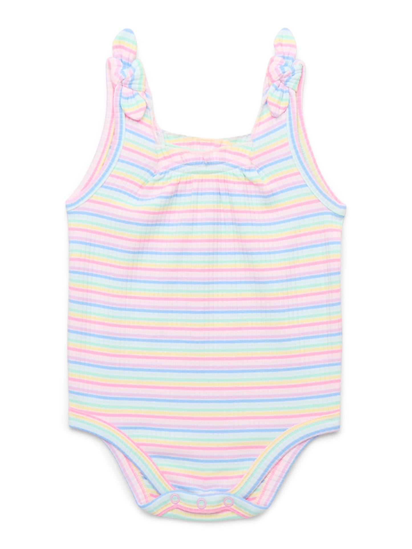 Garanimals Newborn & Baby Boy Cotton Lap-Shoulder Short-Sleeve Bodysui