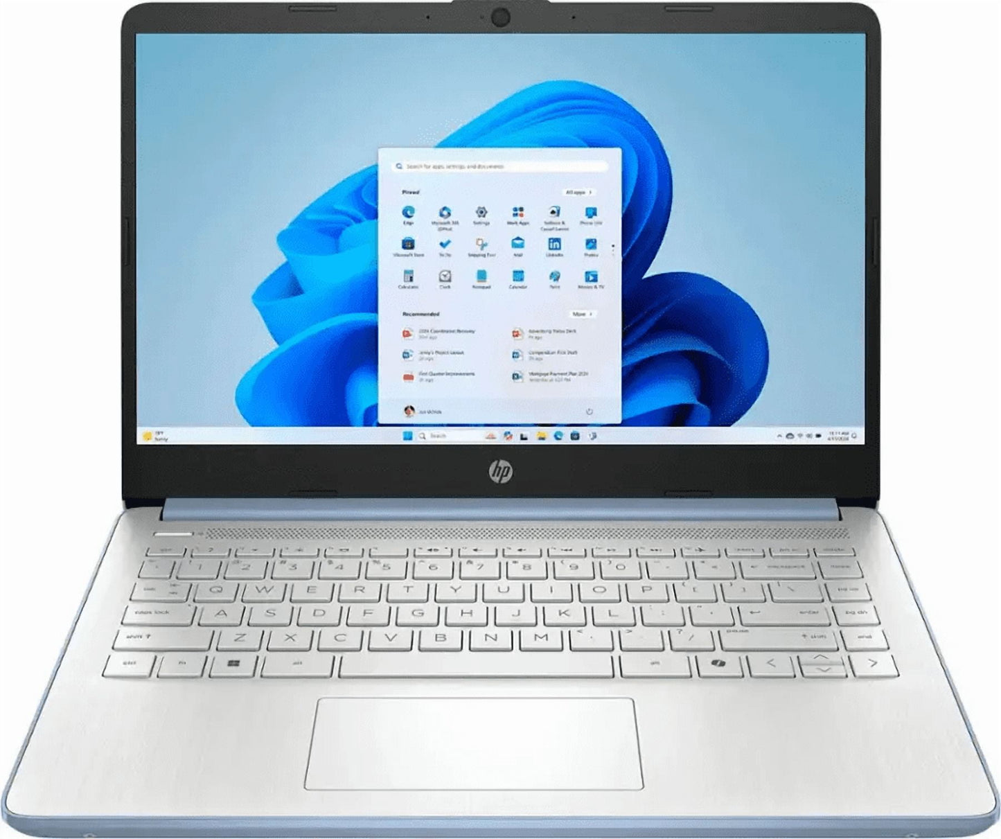 HP 14” HD Laptop, Intel Processor N150, 4GB RAM, 128GB UFS, Windows