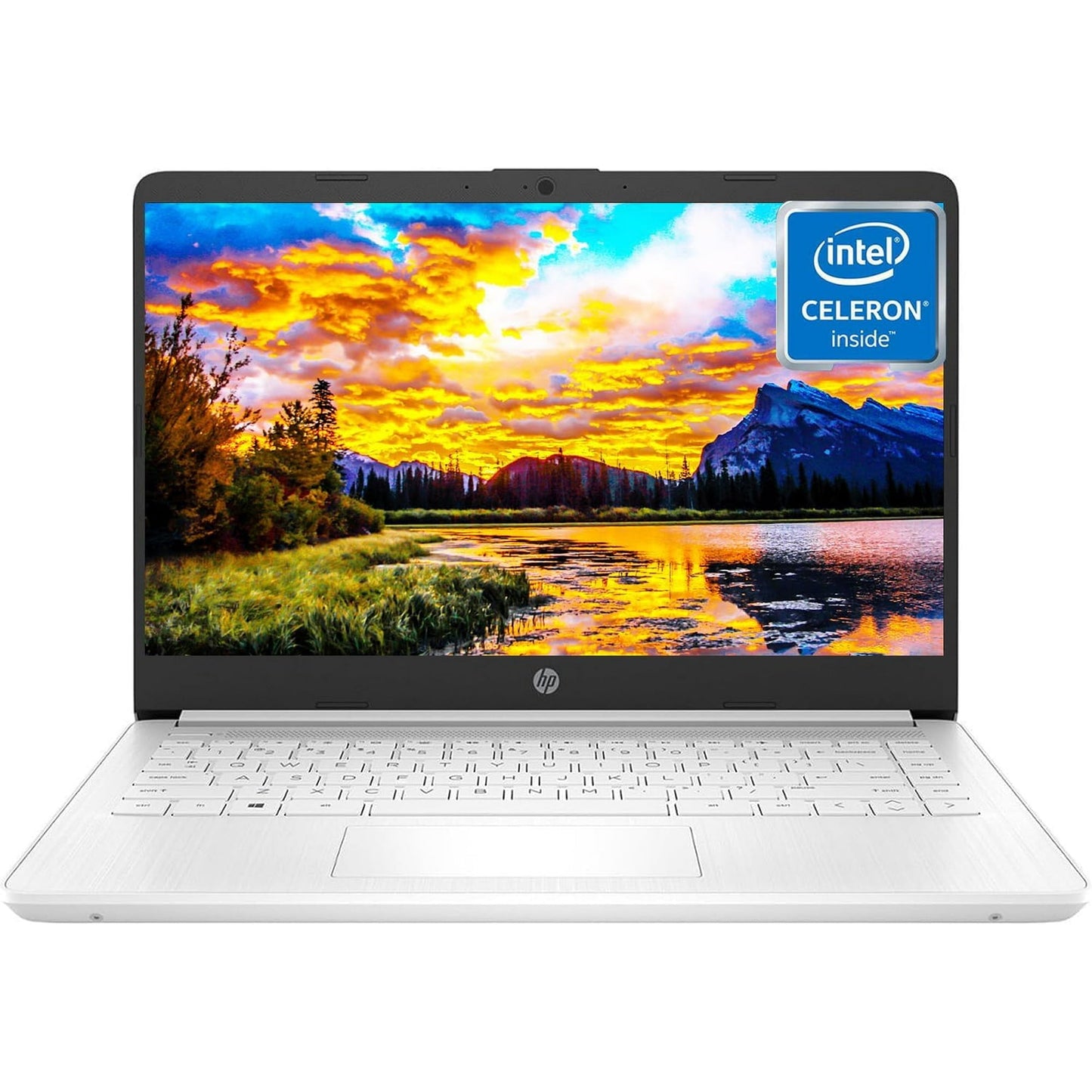 HP 14" HD Laptop for Students and Business,Intel Celeron N4120, 4GB RA