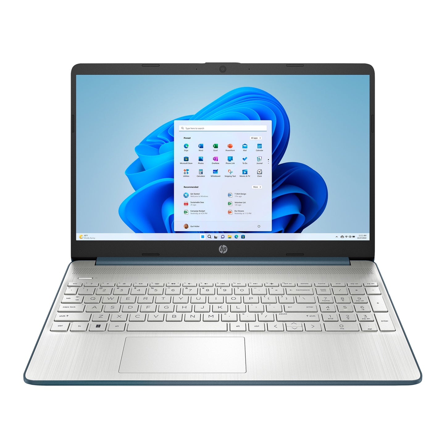 HP 15.6" FHD Laptop, Intel Core i5-1235U, 8GB, 256GB SSD, Windows 11 H