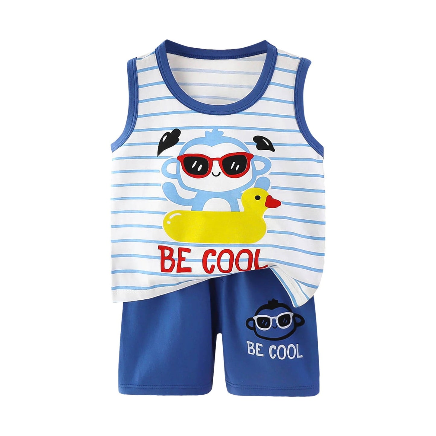 Kids Summer Clothes Summer Clothes Cotton Shirts and Shorts Kids Outfi