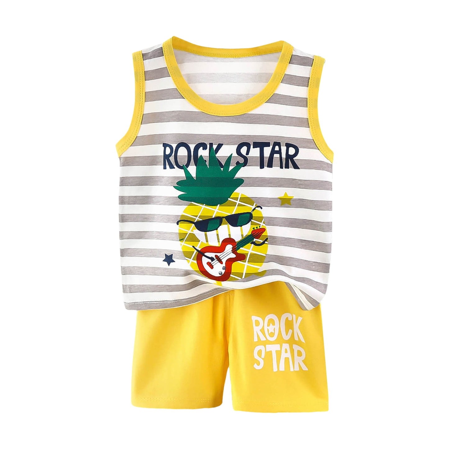 Kids Summer Clothes Summer Clothes Cotton Shirts and Shorts Kids Outfi
