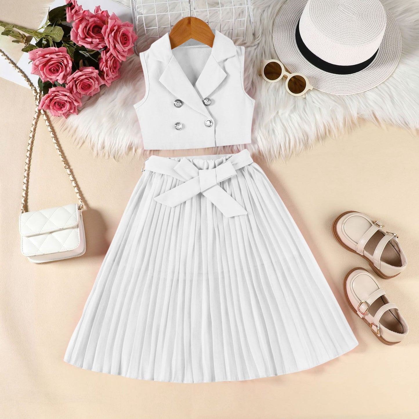 Kids Summer Outfits, Children's Clothing Sets, Soft Casual Wear for Da