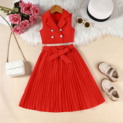 Kids Summer Outfits, Children's Clothing Sets, Soft Casual Wear for Da