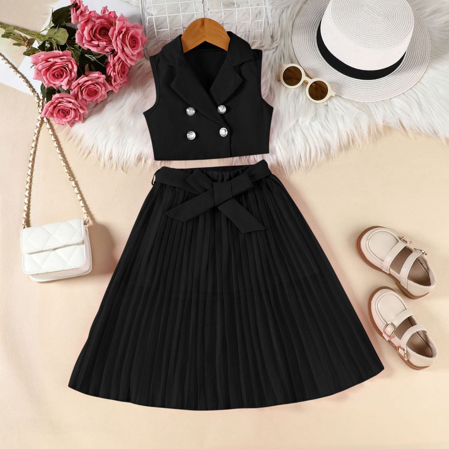 Kids Summer Outfits, Children's Clothing Sets, Soft Casual Wear for Da