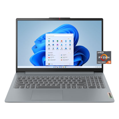 Lenovo IdeaPad Slim 3i 15.6" FHD Touch Laptop, AMD Ryzen 5 7520U, 8GB