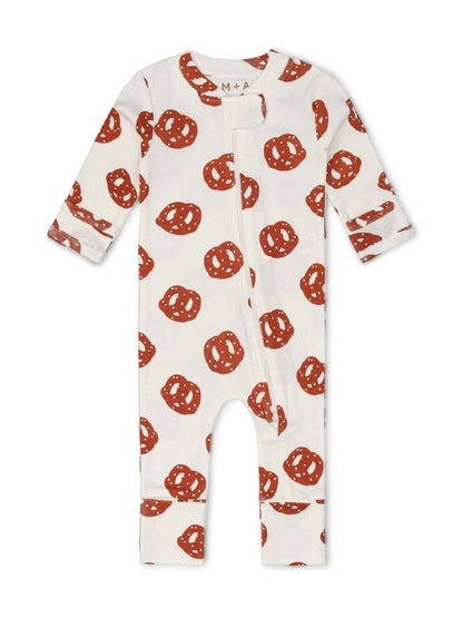 M+A by Monica + Andy, Organic Cotton One-Piece Coverall, Sizes Newborn