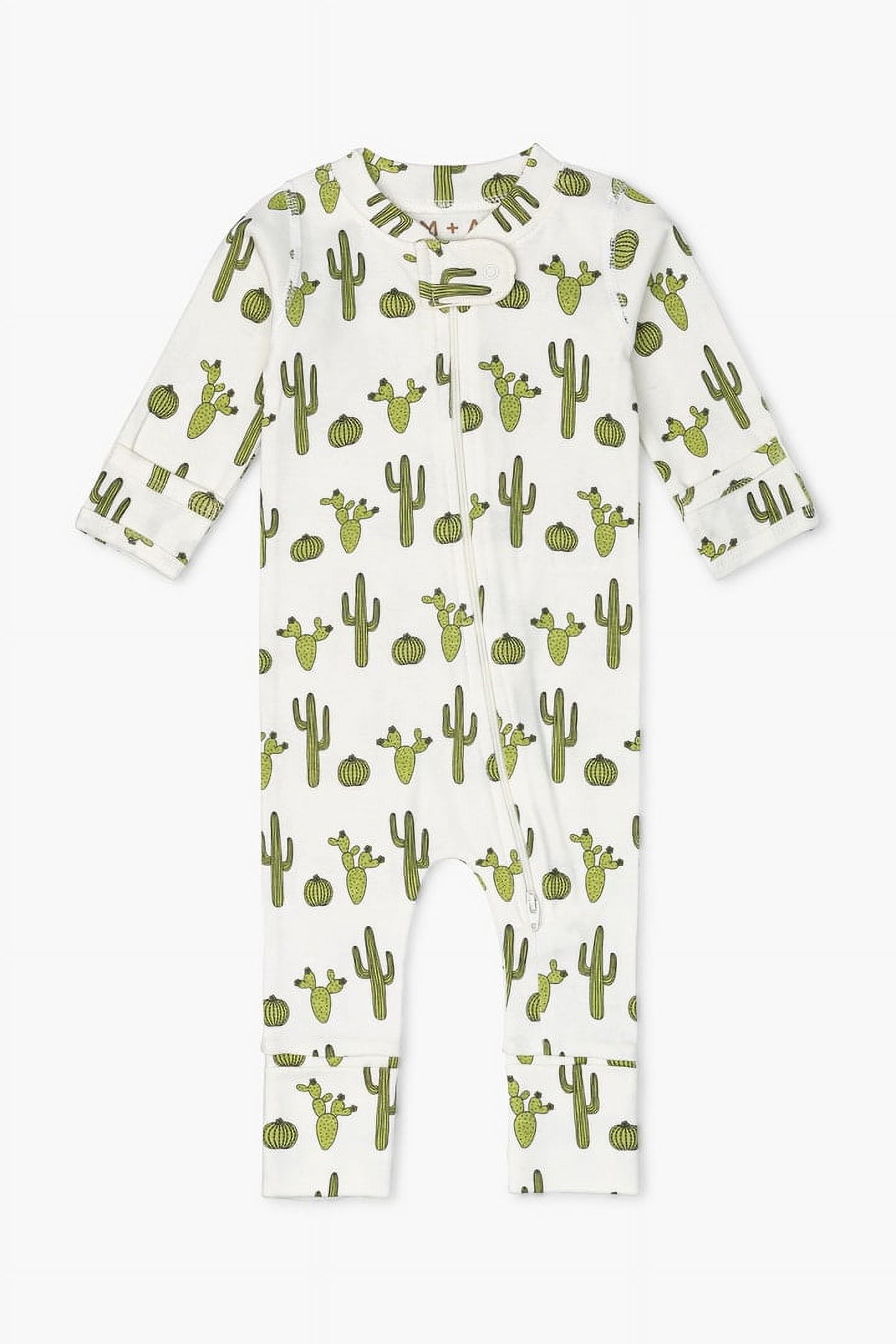 M+A by Monica + Andy, Organic Cotton One-Piece Coverall, Sizes Newborn