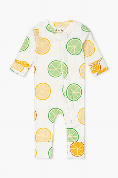 M+A by Monica + Andy, Organic Cotton One-Piece Coverall, Sizes Newborn