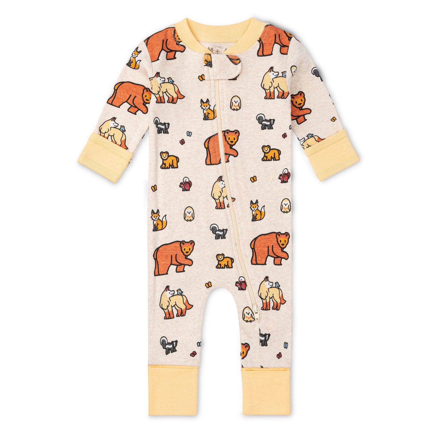 M+A by Monica + Andy, Organic Cotton One-Piece Coverall, Sizes Newborn
