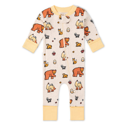 M+A by Monica + Andy, Organic Cotton One-Piece Coverall, Sizes Newborn