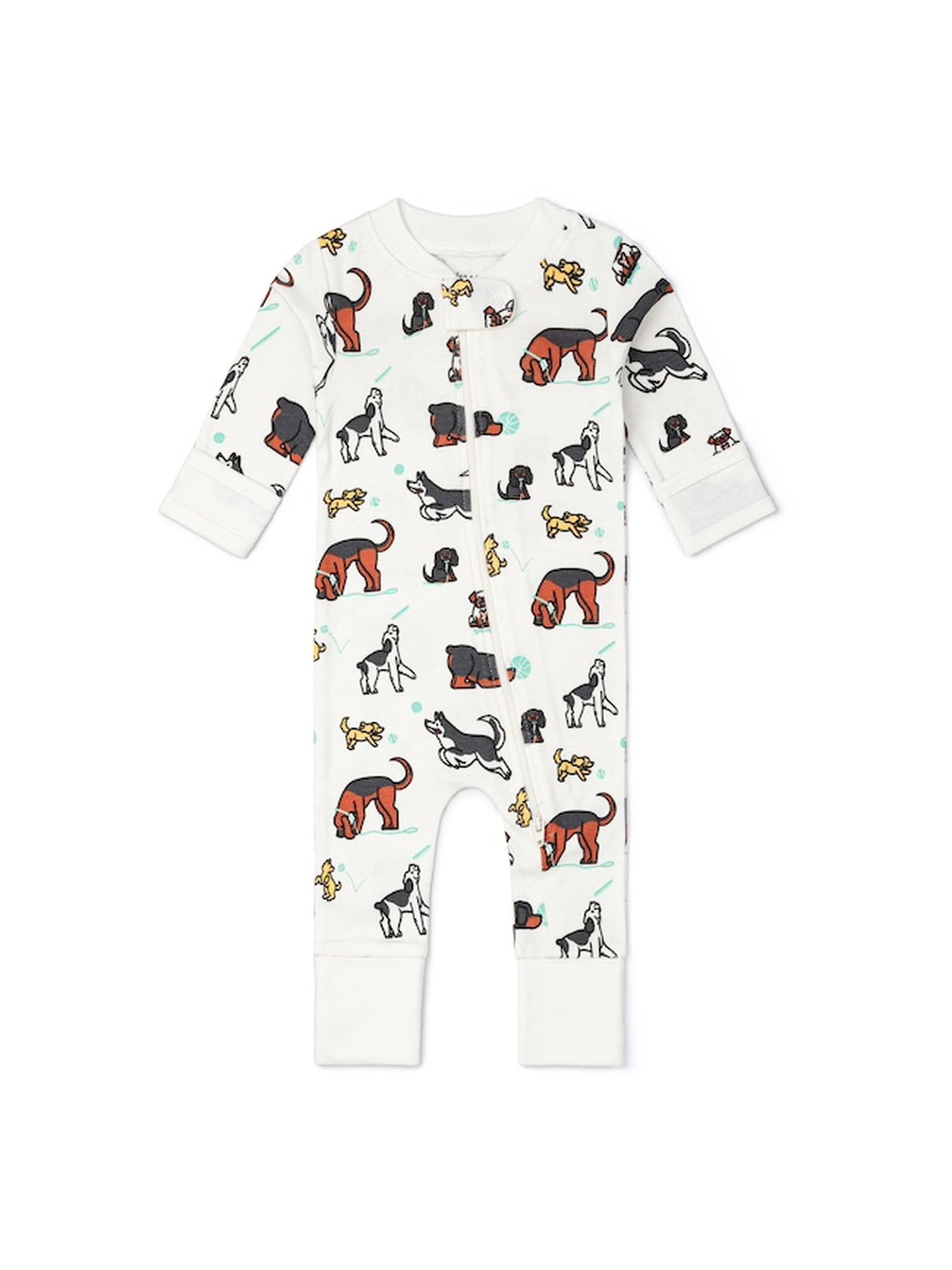 M+A by Monica + Andy, Organic Cotton One-Piece Coverall, Sizes Newborn