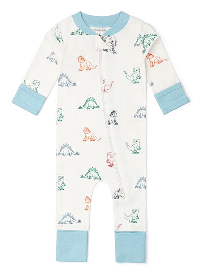 M+A by Monica + Andy, Organic Cotton One-Piece Coverall, Sizes Newborn