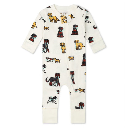 M+A by Monica + Andy, Organic Cotton One-Piece Coverall, Sizes Newborn