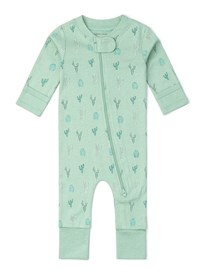 M+A by Monica + Andy, Organic Cotton One-Piece Coverall, Sizes Newborn