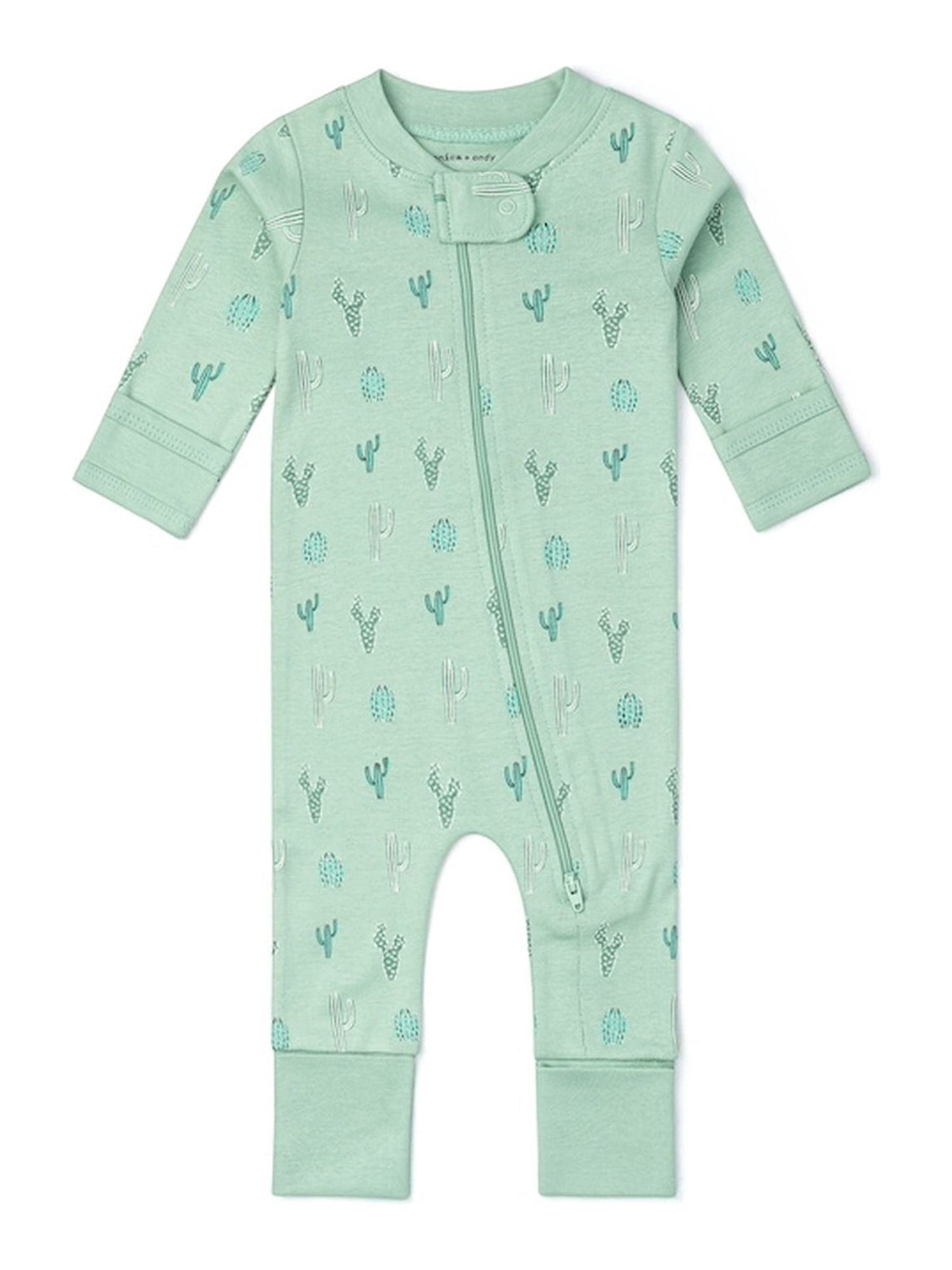 M+A by Monica + Andy, Organic Cotton One-Piece Coverall, Sizes Newborn