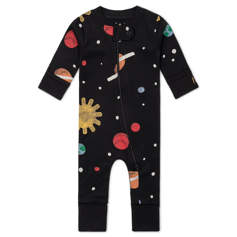 M+A by Monica + Andy, Organic Cotton One-Piece Coverall, Sizes Newborn
