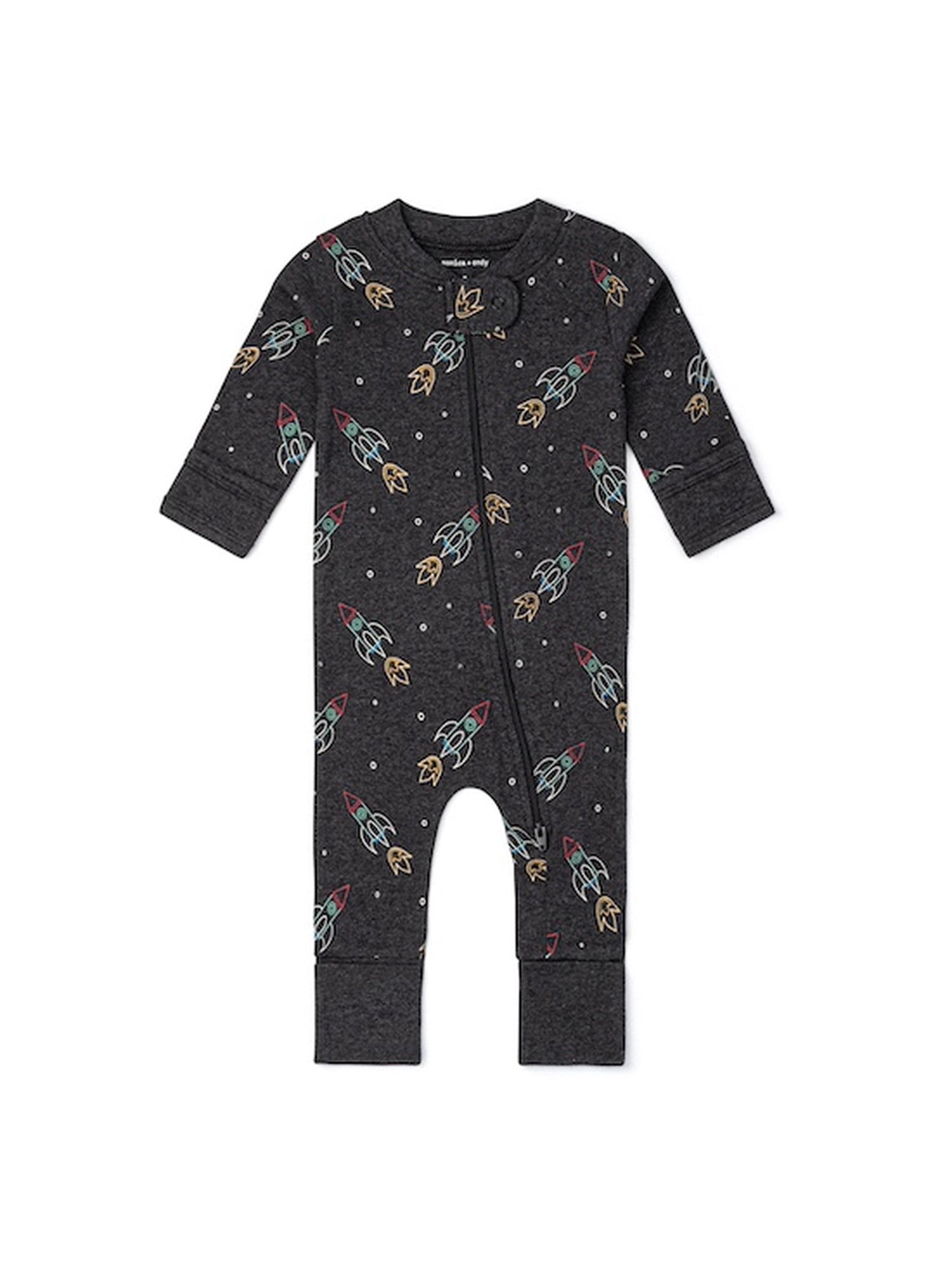 M+A by Monica + Andy, Organic Cotton One-Piece Coverall, Sizes Newborn