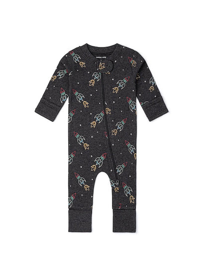 M+A by Monica + Andy, Organic Cotton One-Piece Coverall, Sizes Newborn