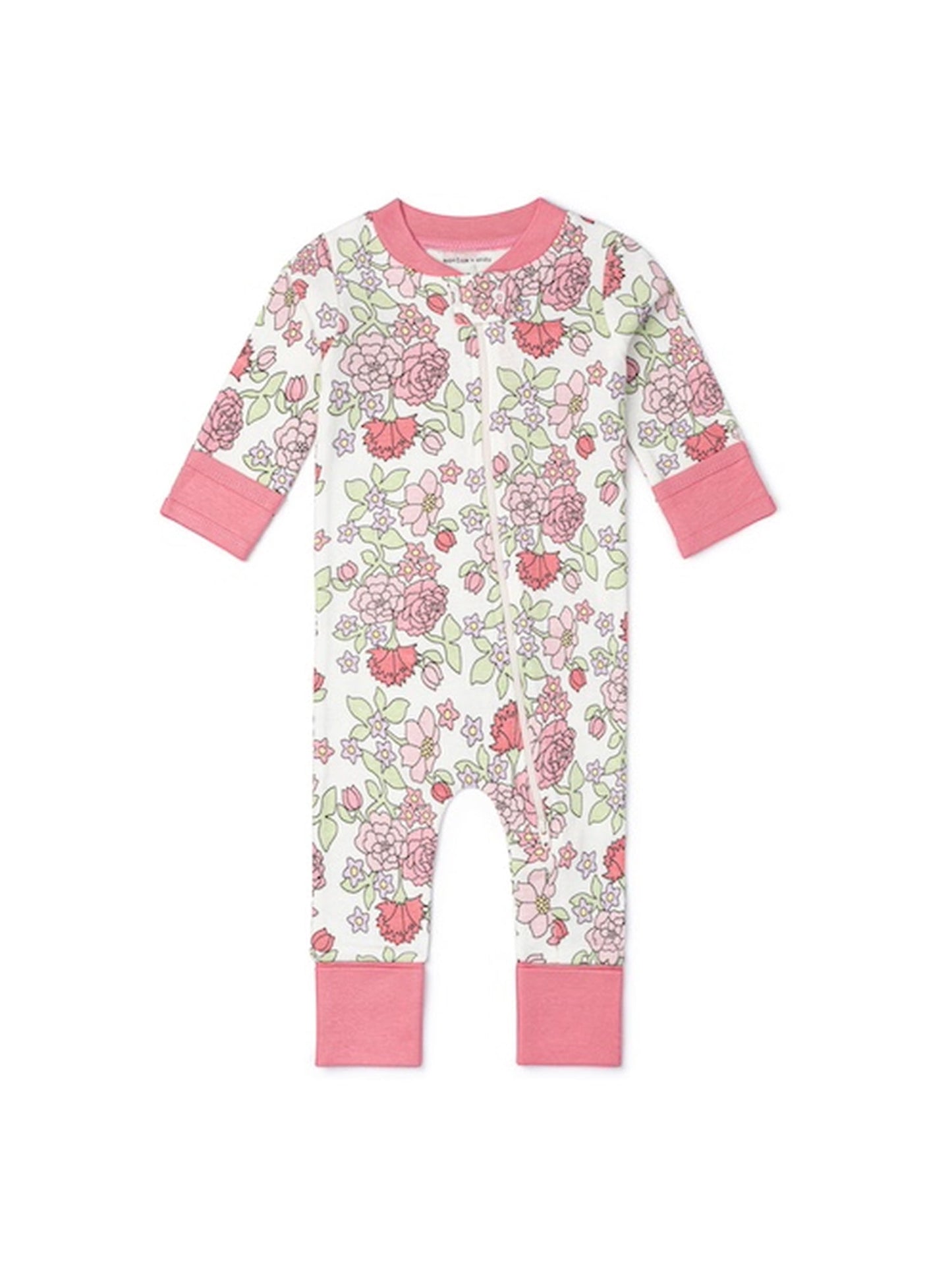 M+A by Monica + Andy, Organic Cotton One-Piece Coverall, Sizes Newborn