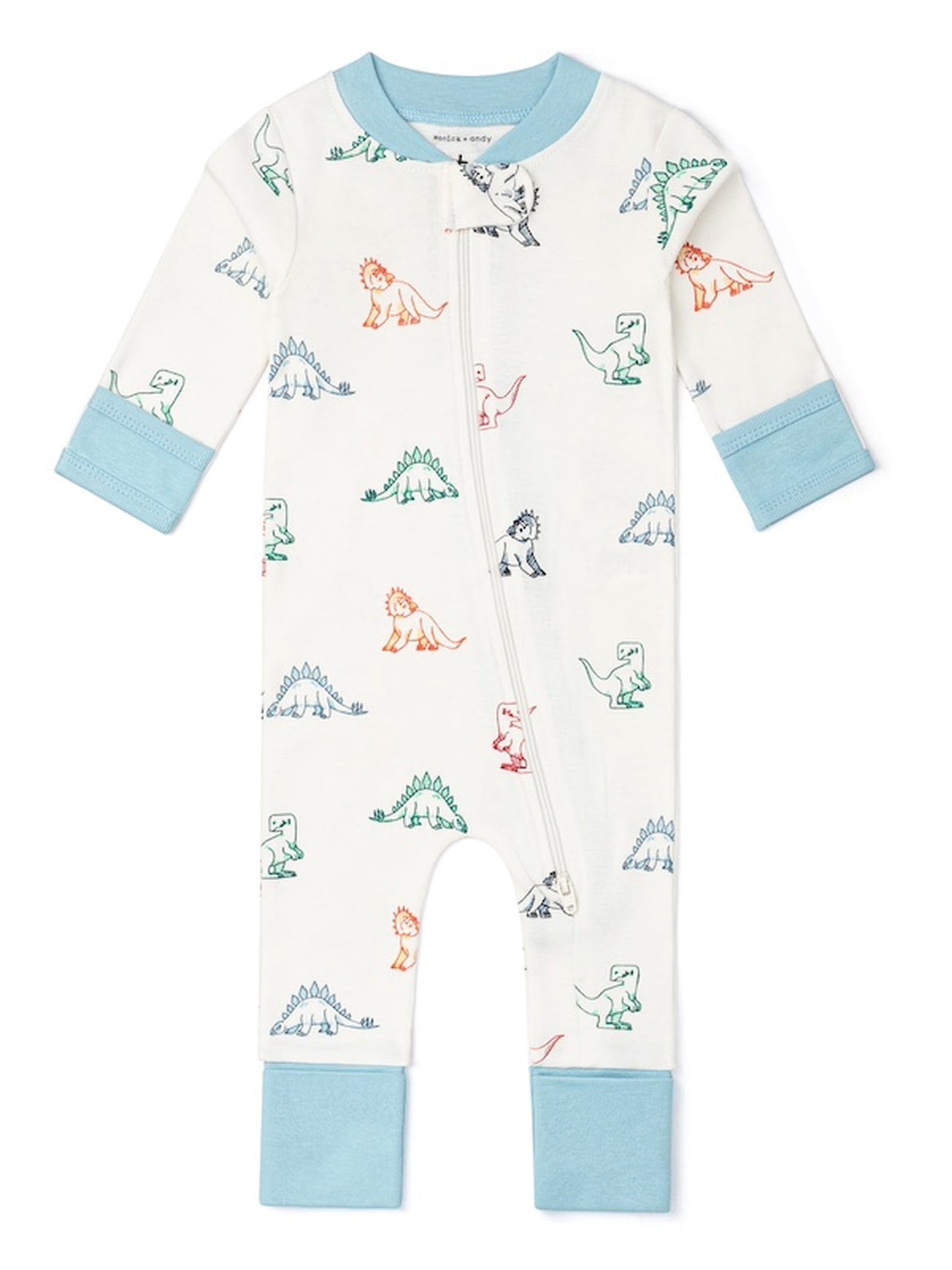 M+A by Monica + Andy, Organic Cotton One-Piece Coverall, Sizes Newborn