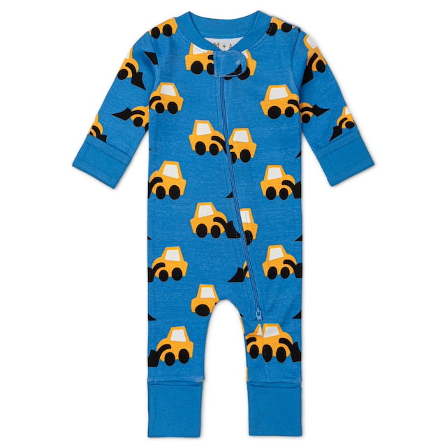 M+A by Monica + Andy, Organic Cotton One-Piece Coverall, Sizes Newborn