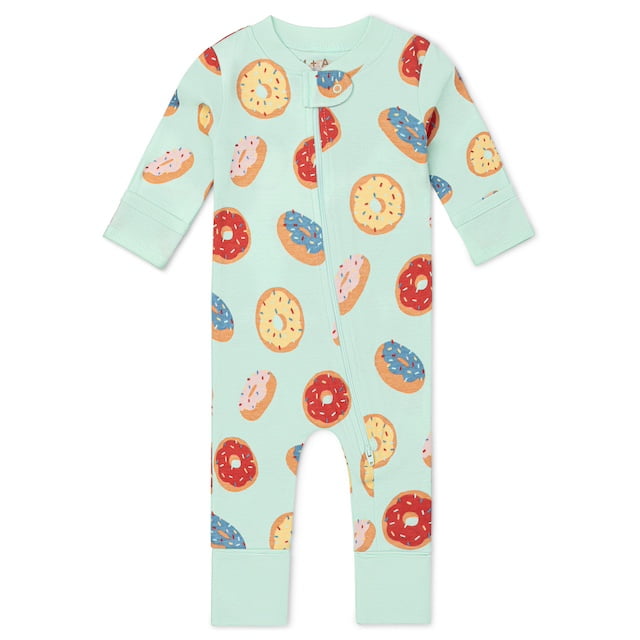 M+A by Monica + Andy, Organic Cotton One-Piece Coverall, Sizes Newborn