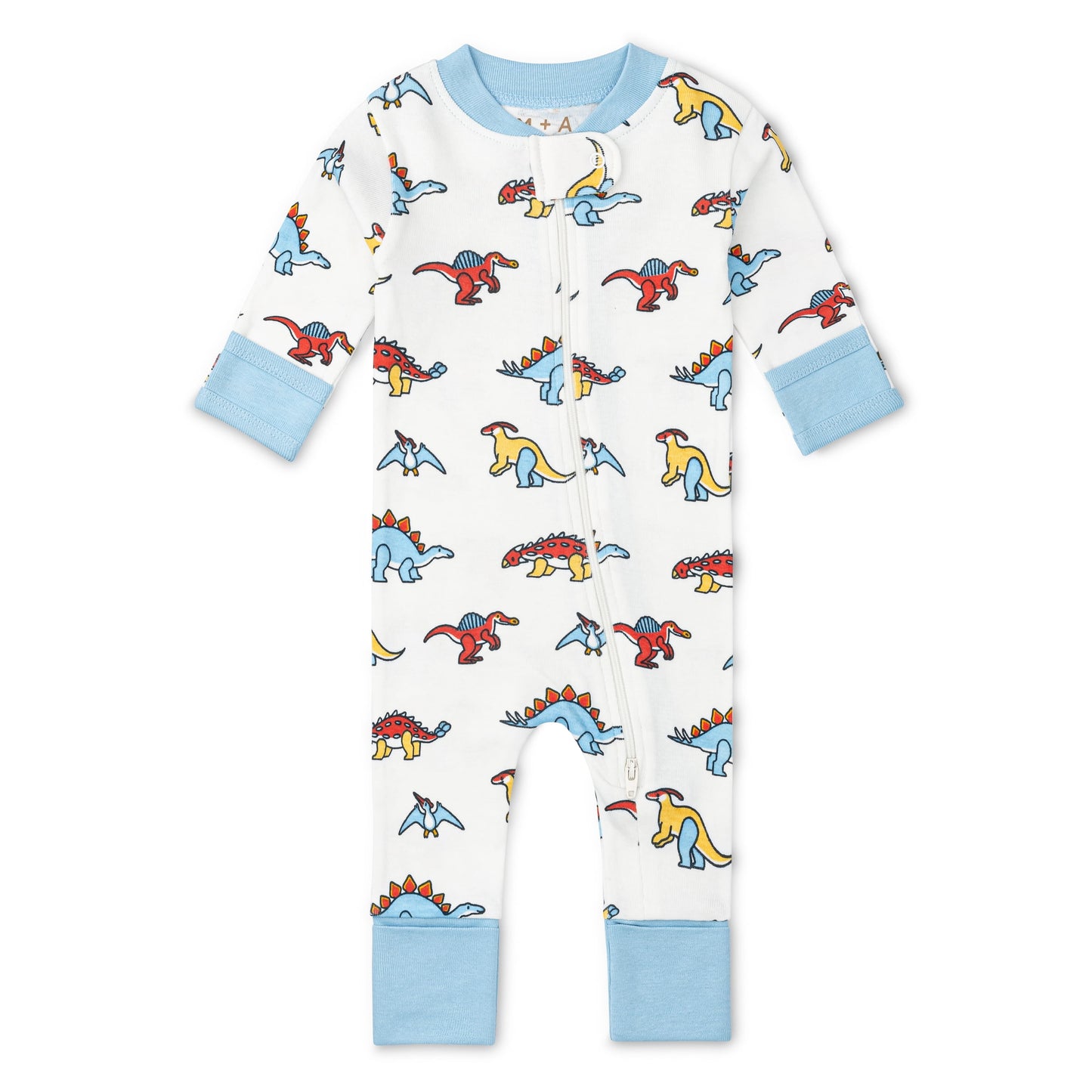 M+A by Monica + Andy, Organic Cotton One-Piece Coverall, Sizes Newborn