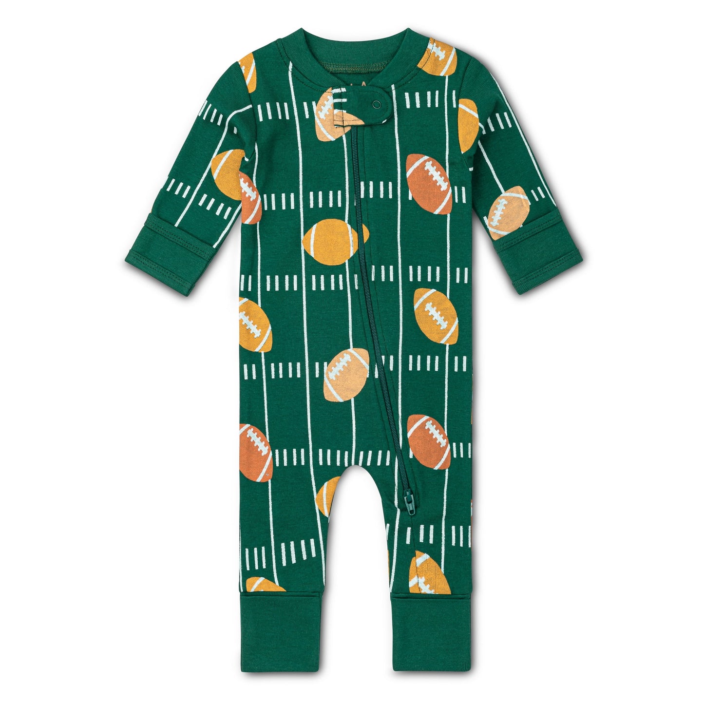 M+A by Monica + Andy, Organic Cotton One-Piece Coverall, Sizes Newborn
