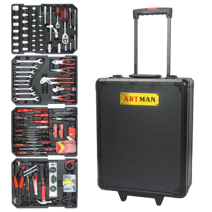 M optimized Home Tool Kit, Household Repair Hand Tool Set with Tool Bo