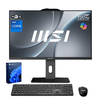 MSI PRO Business All-in-One, 27" FHD 100Hz, Intel Core i7-14700, 16GB