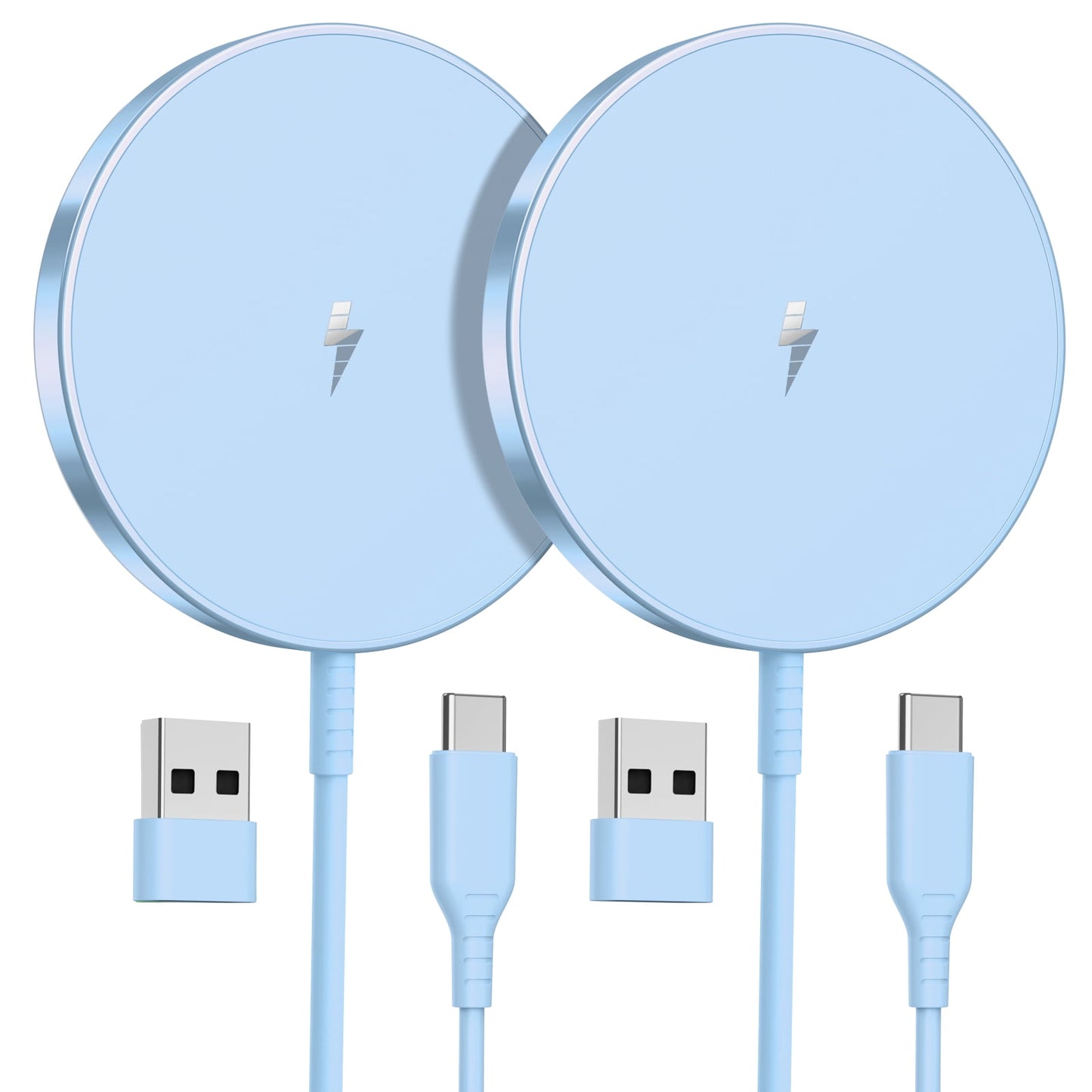 WTUHU Magnetic Wireless Charger 15W Fast Mag-Safe Charging Pad for iPh