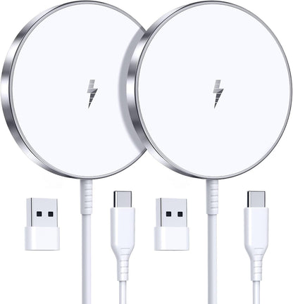 WTUHU Magnetic Wireless Charger 15W Fast Mag-Safe Charging Pad for iPh