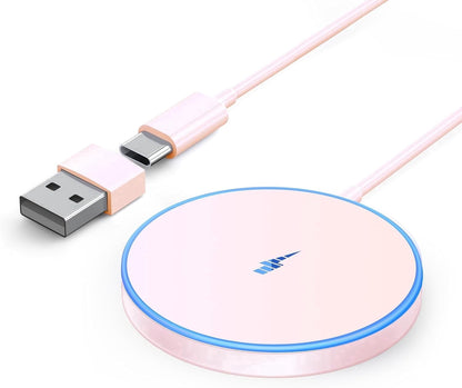 WTUHU Magnetic Wireless Charger 15W Fast Mag-Safe Charging Pad for iPh