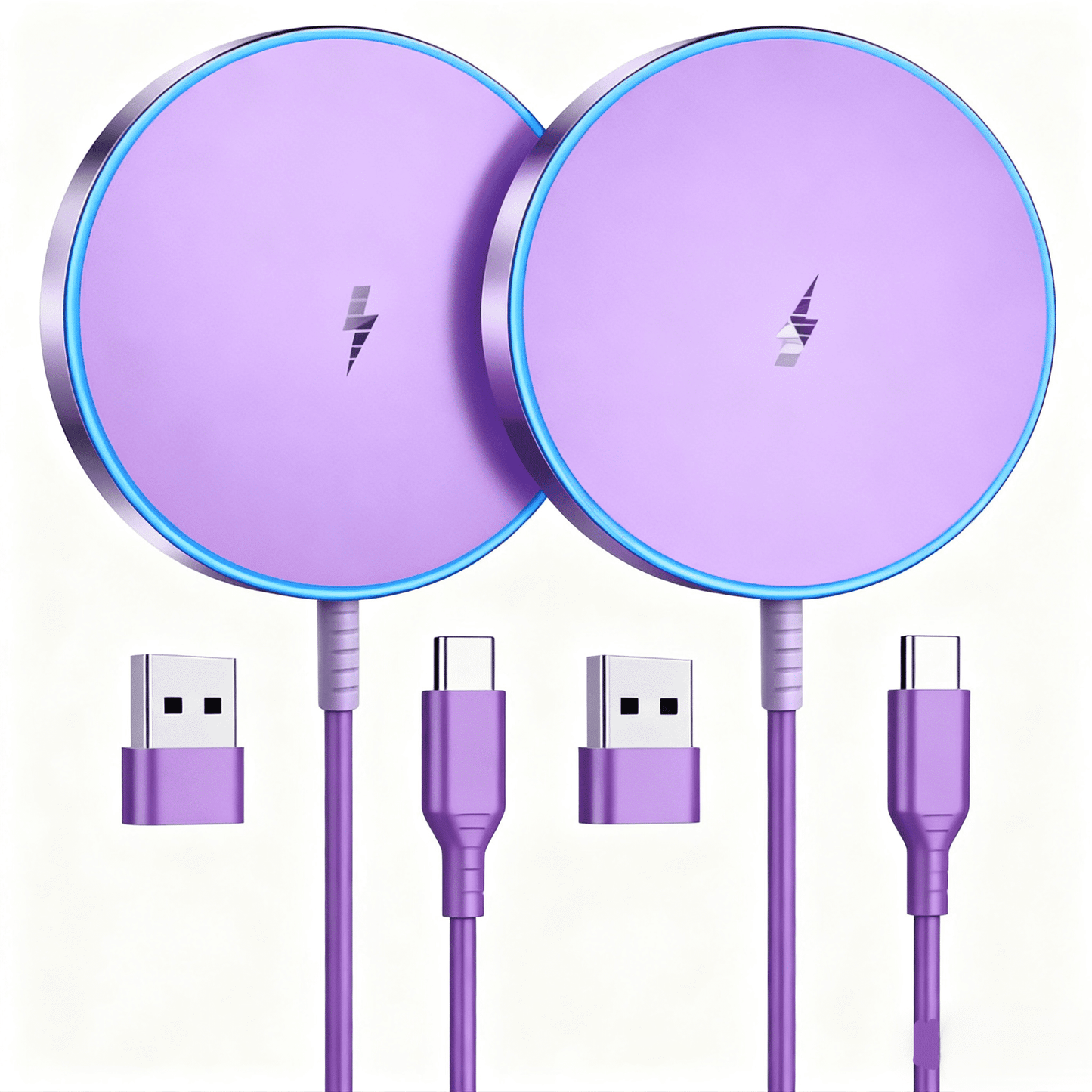 WTUHU Magnetic Wireless Charger 15W Fast Mag-Safe Charging Pad for iPh