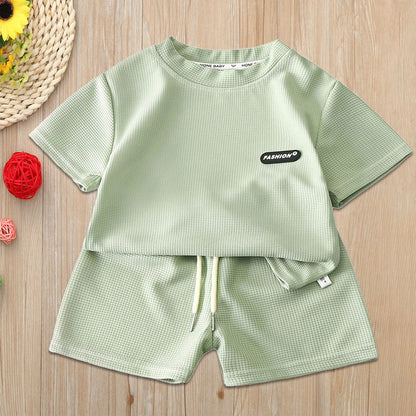New Children's Wear Summer Children's Casual Suit Loose Clothes Boys S