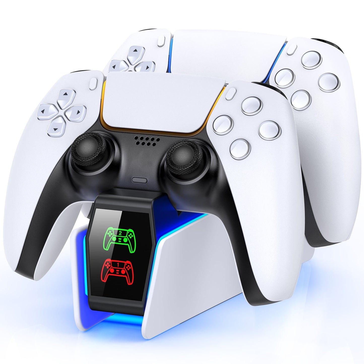 PS5 Controller Charger, ESYWEN Charging Station for PlayStation 5 Cont