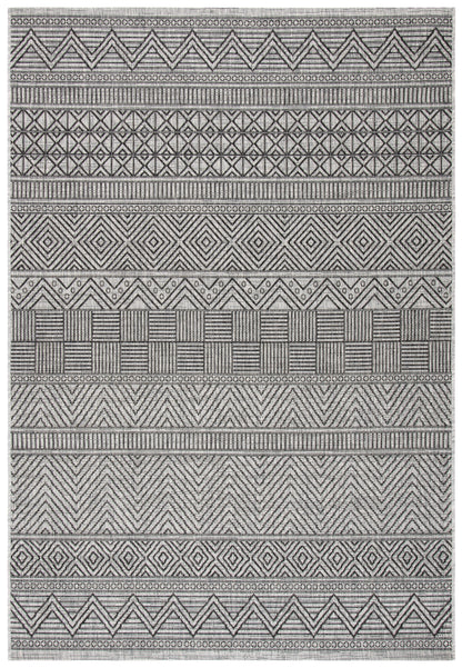 SAFAVIEH Courtyard Altan Geometric Indoor/Outdoor Area Rug, 5'3" x 7'7