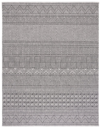 SAFAVIEH Courtyard Altan Geometric Indoor/Outdoor Area Rug, 5'3" x 7'7