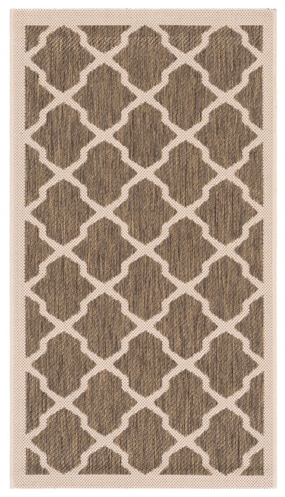 Safavieh Courtyard Amber Geometric Indoor/Outdoor Area Rug, Beige/Terr