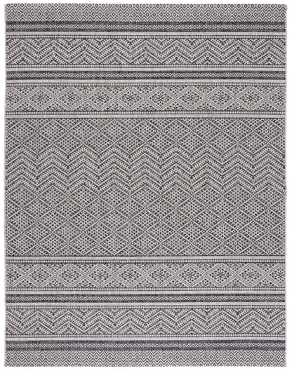 SAFAVIEH Courtyard Eric Geometric Chevron Indoor/Outdoor Area Rug, 5'3