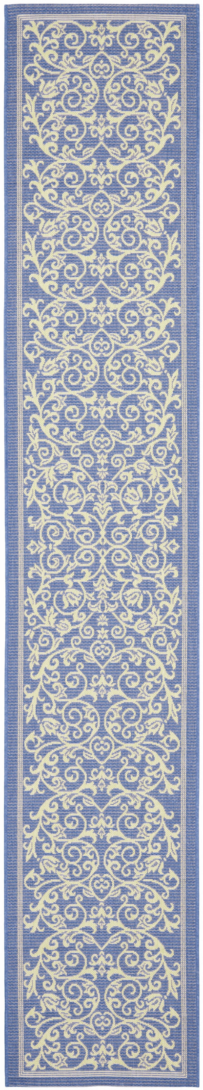 Safavieh Courtyard Nanda Botanical Indoor/Outdoor Area Rug, Sand/Black