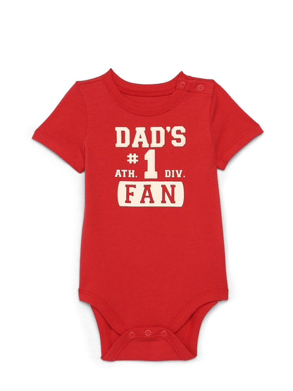 Garanimals Newborn & Baby Boy Cotton Lap-Shoulder Short-Sleeve Bodysui