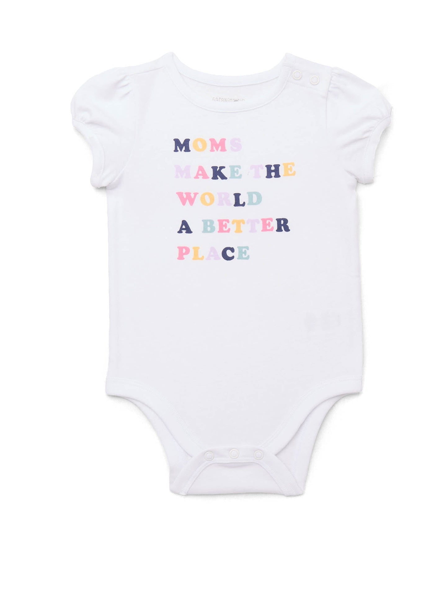 Garanimals Newborn & Baby Boy Cotton Lap-Shoulder Short-Sleeve Bodysui