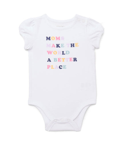 Garanimals Newborn & Baby Boy Cotton Lap-Shoulder Short-Sleeve Bodysui