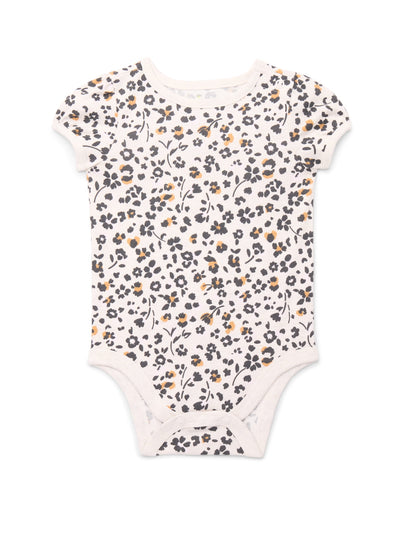 Garanimals Newborn & Baby Boy Cotton Lap-Shoulder Short-Sleeve Bodysui
